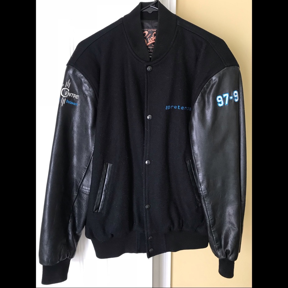 Vintage Pretender TV Show Leather Varsity Jacket!